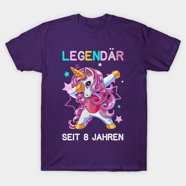 8th birthday unicorn T-Shirt by NI78